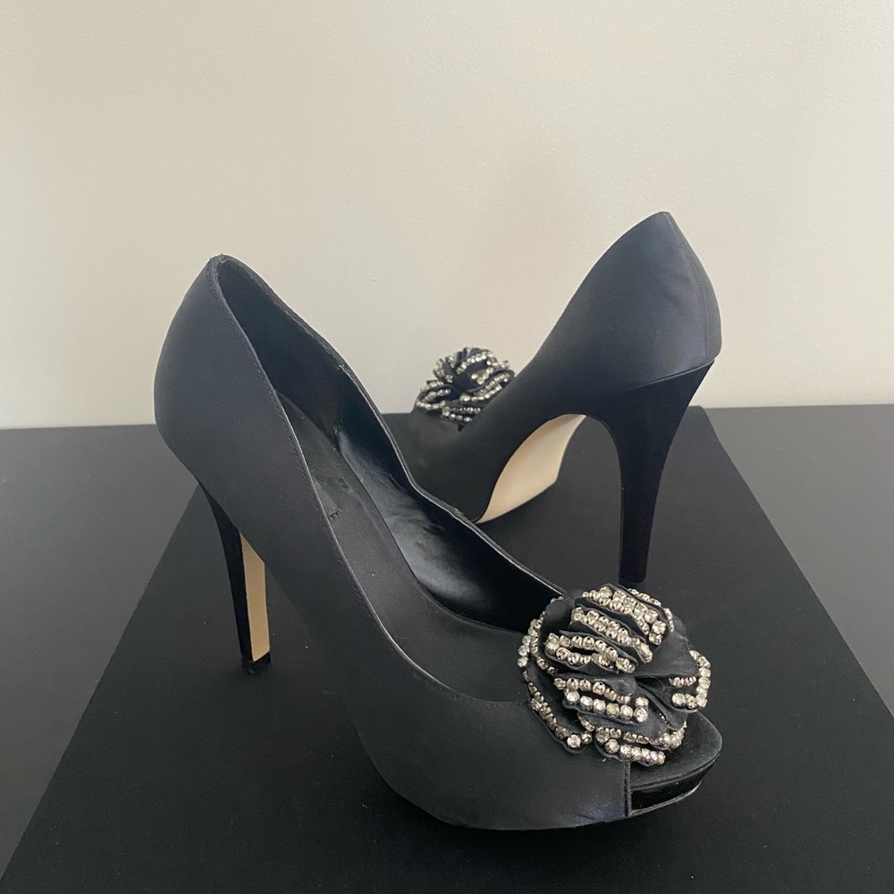 Women’s Steve Madden Luxe Black Heel